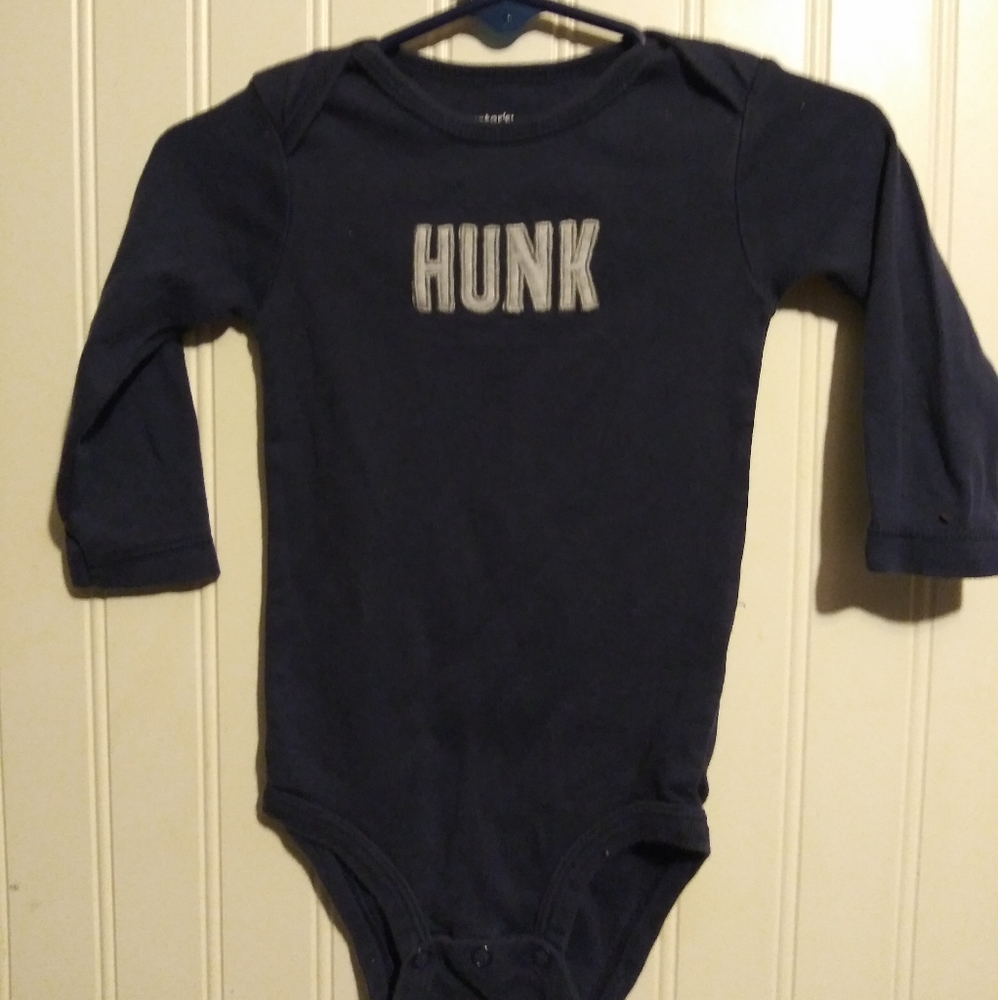 Dk.Blue long sleeve onesie